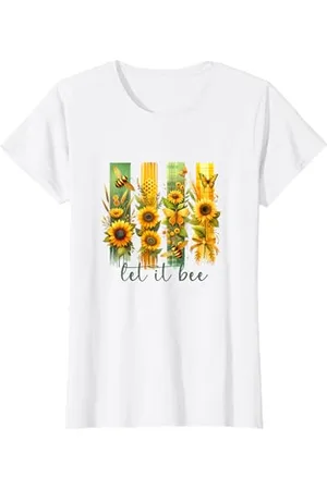 Sunflower Lass es Positivität sein T-Shirt