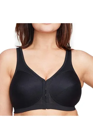 Glamorise Damen Rückenstützender MagicLift-Vorderverschluss-BH, ,80G