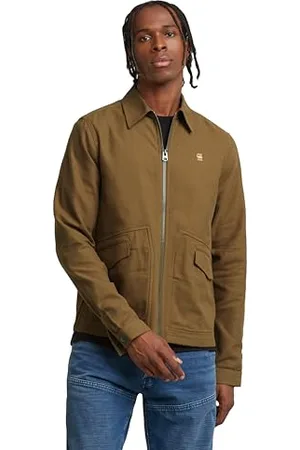 G-Star Herren Zip Overshirt, , XL