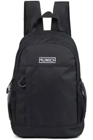 Munich Unisex Fw24 Gym Sports Backpack Slim SMALL Black