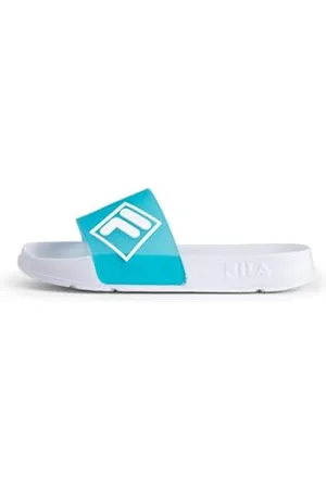 Fila Damen Morro Bay LUGO wmn Slide Sandal, Baltic-White, 41 EU