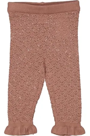 Müsli By Green Cotton Knit Scallop Pants Baby