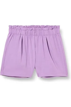 Green Cotton Mädchen Alfa Waist Shorts, , 128 EU