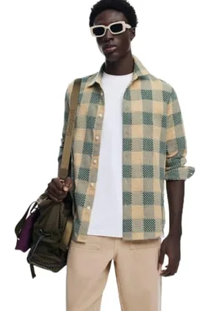 Desigual Man Template 1 Color New, 8019 OCRE, L