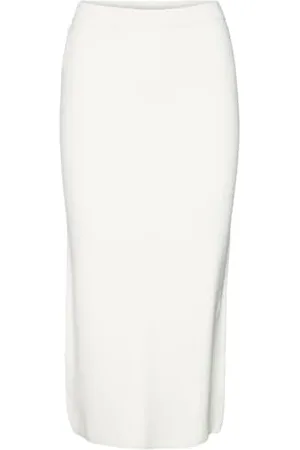 VERO MODA Damen Vmnancy Nw 7/8 Skirt Boo Midirock, , M EU