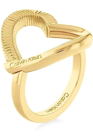 Calvin Klein Ring für Damen Kollektion MINIMALISTIC HEARTS Gelbgold - 35000438C