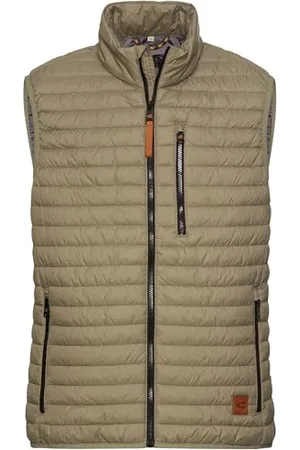 Camel Active Herren Steppweste mit Stehkragen menswear-56