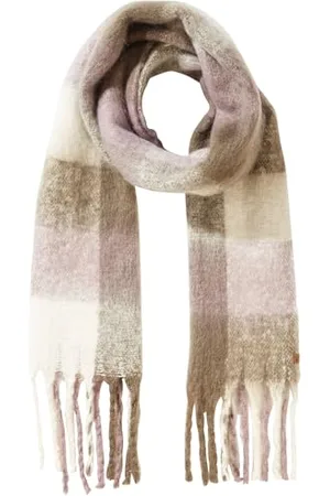 Camel Active Damen Softer Schal mit kariertem Muster womenswear-OS