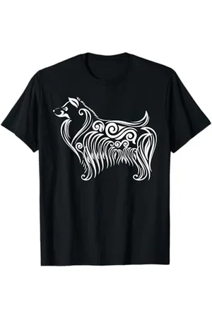 New Look Sheltie Hund T-Shirt - Cute Artistic Tee T-Shirt