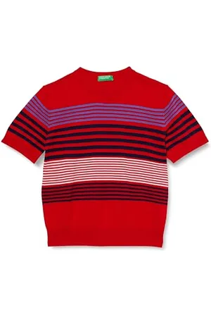 Benetton Damen Trikot G/C M/M 1094E10az T-Shirt, , XL
