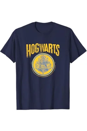 Harry Potter Hogwarts Crest Distressed T-Shirt