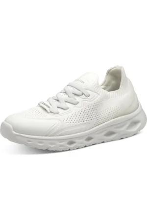 QS by s.Oliver Mädchen Sneaker flach mit Chunky-Sohle Sportlich, (White), 37 EU