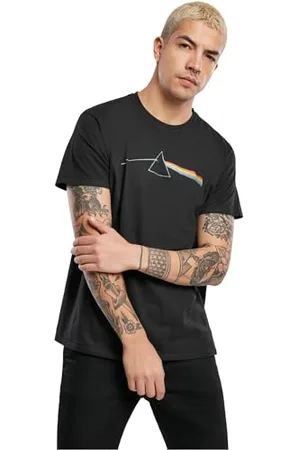 Merchcode Herren Pink Floyd Dark Side of The Moon Tee T-Shirt, Black, L