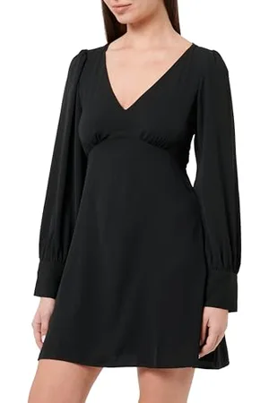 Tommy Hilfiger Damen TJW FLARE MINI DRESS DW0DW19921, Black (Black), L