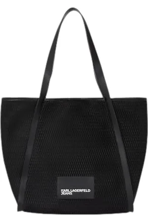 Karl Lagerfeld Mesh Tote, Women, Black, Shopper