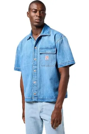 Wrangler Herren Cj Overshirt Shirt, , L EU