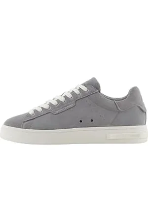 Armani Exchange Male London, Lace up Sneaker, Grey, 44.5