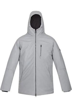 Regatta Herren Mens Yewbank II Hooded Waterproof Outdoor Winter Park Jacket Regenjacke, , L