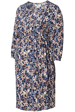 ESPRIT Damen Dress Woven Nursing 3/4 Sleeve Allover Print Kleid, , 40 EU