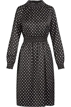 Apart Damen Satinkleid Kleid, , Normal