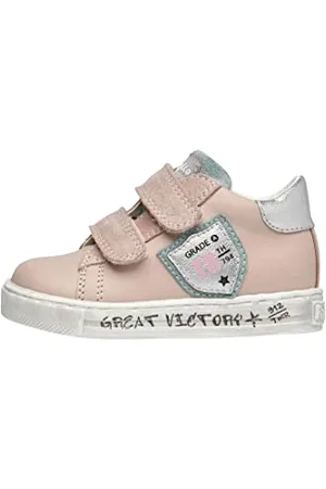Falcotto PERTIES VL-Sneakers aus Leder und Veloursleder, Rosa 19