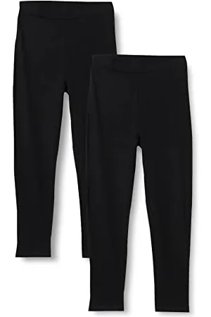 TOM TAILOR Damen Cropped Leggings im Doppelpack 1032389, , S