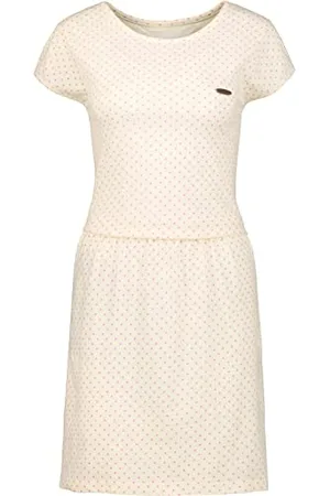 alife kickin ALIFE and Kickin ShannaAK B Shirt Dress – Damen Jerseykleid Knielang – Bequem & Stylisch für Alltag & Freizeit – Freizeitkleid für Frühling & Sommer XL