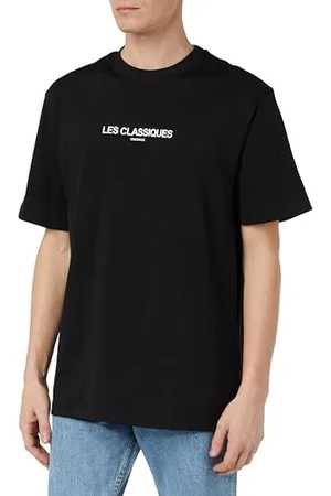 Only & Sons Herren ONSLES CLASSIQUES RLX HVY SS Tee T-Shirt, Black, S