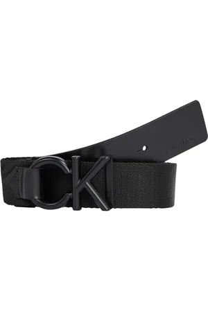 Calvin Klein Herren Gürtel Ck Metal Minimal Webbing 30Mm Gewebt