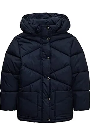 TOM TAILOR Mädchen Kinder Steppmantel 1033329, Blau, 104-110