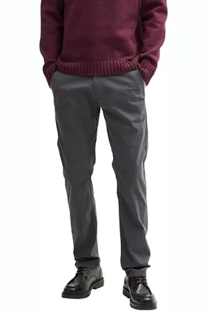 TOM TAILOR Tapered Chino Hose, Sky Captain Blue, 40/36