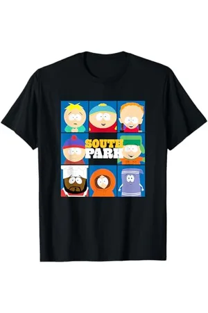 South Park Gang Behind Logo T-Shirt