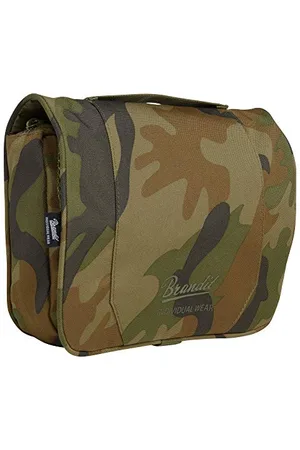 Brandit Toiletry Bag Woodland, Größe Large