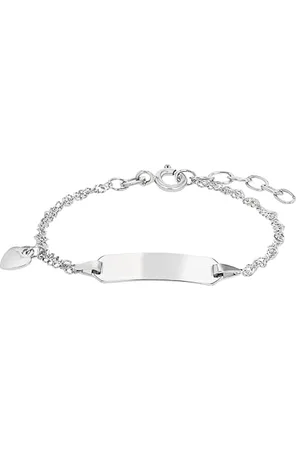 Amor Identarmband 925 Sterling Mädchen Kinder Armschmuck, 12+2 cm, , Kommt in Schmuck Geschenk Box, 9328499