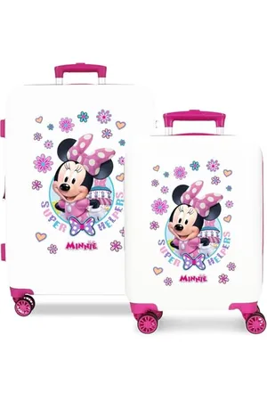 Disney Joumma Minnie-Koffer-Set, , 55/65 cm, starr, 6 kg, seitlicher Kombinationsverschluss, ABS, 6 kg, 91 l, Handgepäck, , Talla única, Koffer-Set