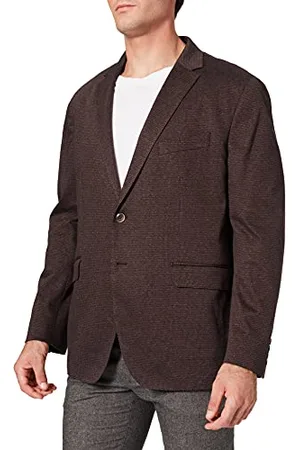 Hackett Mens Knit Ptooth Jacket, , 34W/34L