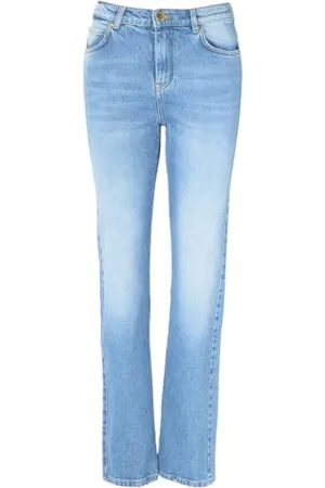Pinko Damen Roxanne Straight Denim Pasadena Jeans, , 29