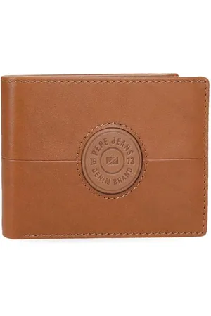 Pepe Jeans Cracker Horizontale Geldbörse mit Geldbörse, , 11 x 8 x 1 cm, Leder von Joumma Bags, , Talla única, Horizontale Geldbörse mit Münzfach