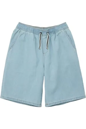 QS by s.Oliver Jungen 2145761 Jeans Bermuda mit Tunnelzug, , XL