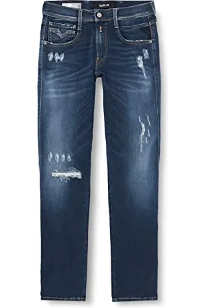 Replay Herren Anbass Hyperflex Re-Used Xlite Jeans, , 31W / 30L