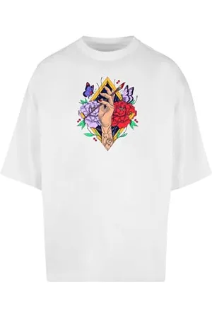 Merchcode Herren T-Shirt Frida Kahlo - Artist Huge Tee, Oversized Fit, Cotton 100%, 4XL