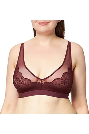 Schiesser Damen Soft Gepolsterter BH, Durchsichtig, , 70C