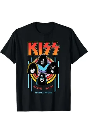 Kiss Weltweit lebendig T-Shirt