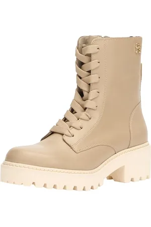 Tommy Hilfiger CHIC MID HEEL LEATHER LACE-UP ( Stiefeletten Damen, , 39 EU