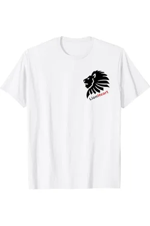 Sprüche Löwenkopf Löwenherz lionheart Lion T-Shirt