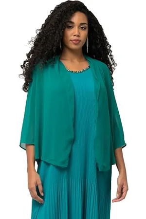 Ulla Popken Damen Indoorjacken, , 58-60