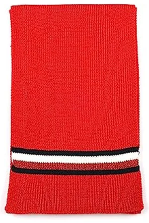 Tommy Hilfiger Damen Metallic Stripe Scarf Schal, , Einheitsgröße