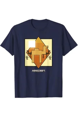 Minecraft Vanilla Camel In The Desert Side View Portrait T-Shirt