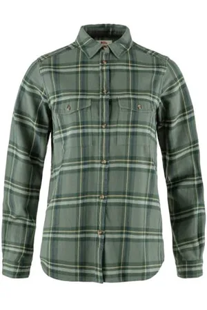 Fjällräven Damen Övik Heavy Flannel W Shirt, , Medium