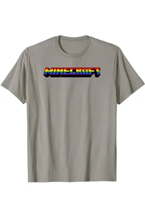 Minecraft Rainbow Logo T-Shirt